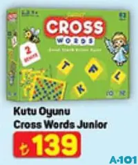KUTU OYUNU CROSS WORDS JUNİOR KUTU OYUNU CROSS WORDS JUNİOR